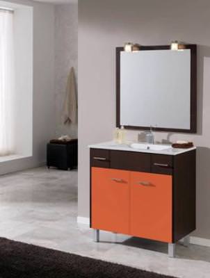 Mueble de baño Serie 80 Quadro Orange 4