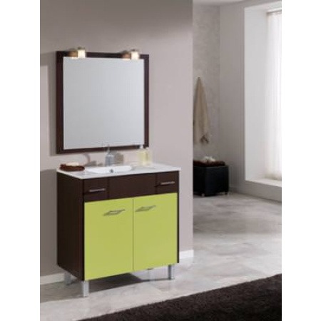 Mueble de baño Serie 80 Quadro Pistacho 84