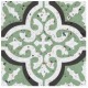 Porcelánico Eclectic Foils Verde Mate 20x20 8